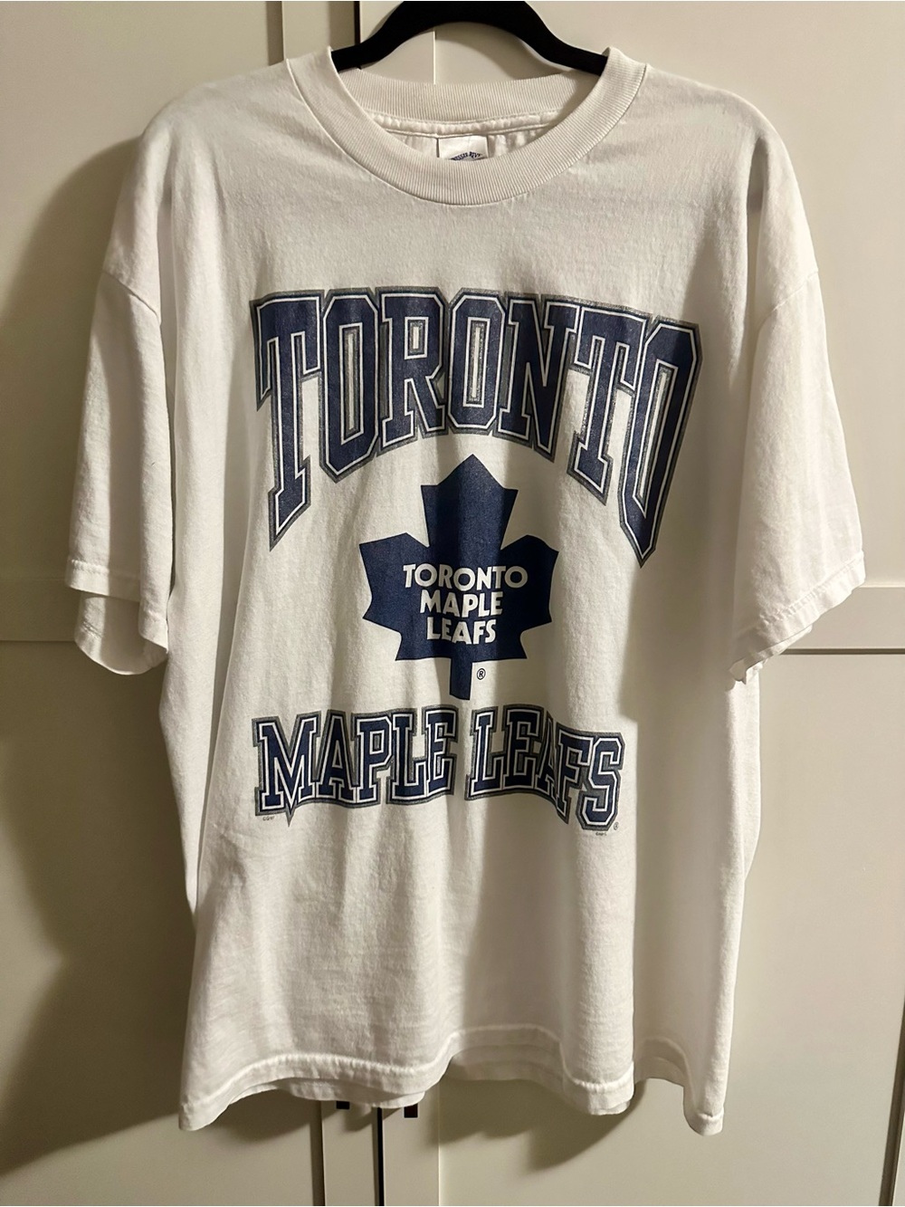 Vintage Toronto Maple Leafs White Graphic Tee